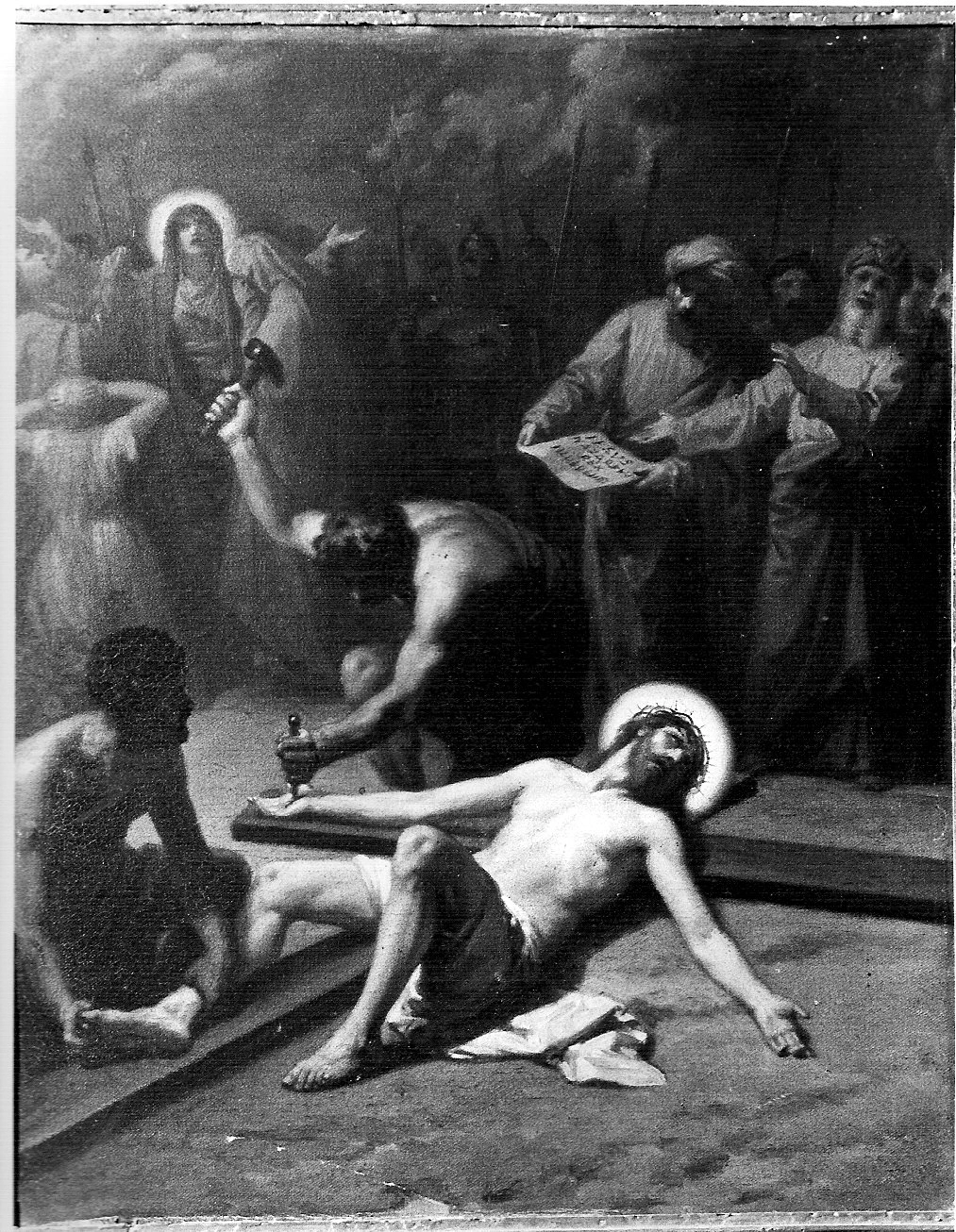 Via Crucis, Gesù inchiodato alla croce - Vigevano, Pavia